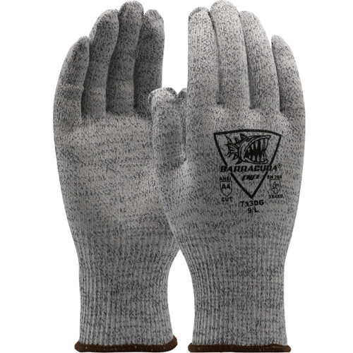 Barracuda® 713DG Medium Weight Cut Resistant Gloves, Size XL, Gray, ANSI A4