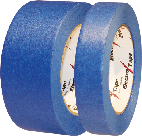 Electro-Tape 1 ½" (36 mm) x  60 yd 14-Day Blue Clean Removal Masking Tape 32/CS