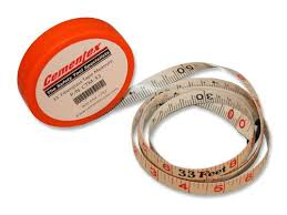 Cementex 33' Fully Non-Conductive Fiberglass Measuring Tape 1/EA