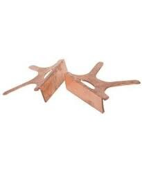 WILTON 404-3.5, Copper Jaw Caps, 3-1/2" Jaw Width