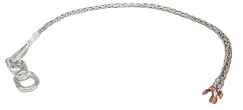 Slingco With Swivel Triple Weave Underground Pulling Grip With Barbell 2.00" - 2.75" Diameter 68" Lattice length 1/EA