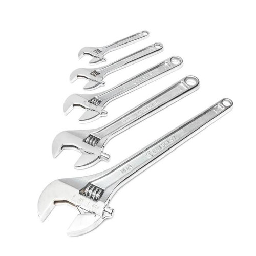 ADJ WRENCH SET,5PC,6,8,10,12,15"