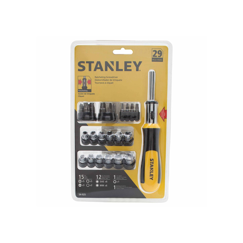 STANLEY® 29 PIECE RATCHETING SCREWDRIVER