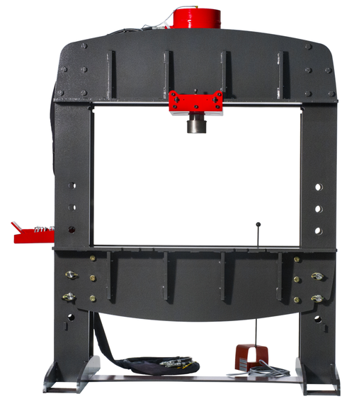 110 Ton Shop Press with PLC and Portable Power Unit 230V, 3Ph