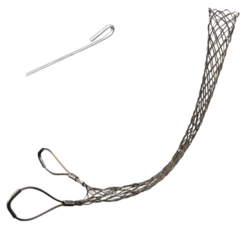 Slingco ZCS3013 - Double Eye Split Mesh Rod Closing Support Grip, 1.25 - 1.50 in (31 - 38 mm)