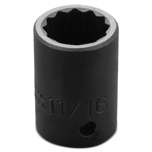 Proto® 1/2" Drive Impact Socket 11/16" - 12 Point 1/ea