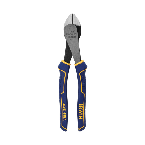 IRWIN 8" ANG DIAG CUTTING PLIERS W/ LH EDGE