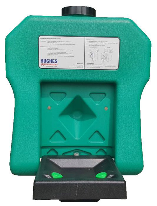 16 Gallon Portable Self-Contained Hughes Eyewash Station, Gravity-Fed - 16GFEW