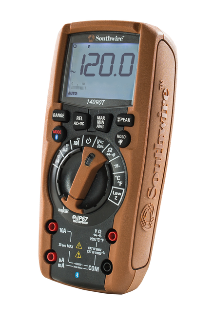 SOUTHWIRE MULTIMETER, AUTO TECHPRO 14090T