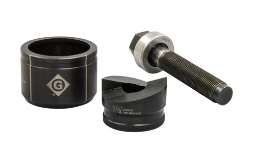 GREENLEE 1-1/2" Conduit Size Slug-Buster® Manual Knockout Set