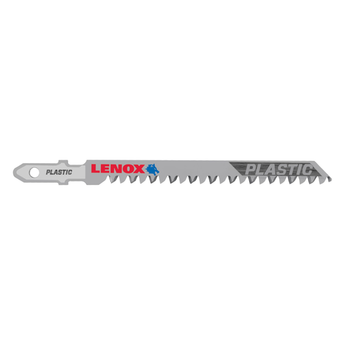 LENOX T-Shank Plastic Cutting Jig Saw Blade, 4" X 5/16" 12 TPi, 5 Pack