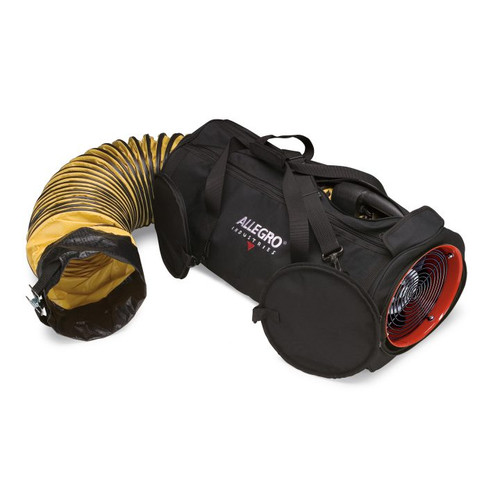 Allegro 8" DC Air Bag Blower w/ 25' Ducting, 12V
