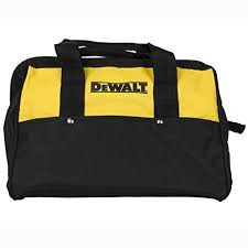 DEWALT 13" 6 Pocket Heavy Duty Nylon Canvas Contractor Tool Bag 1/EA