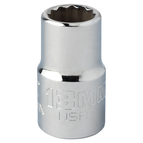 PROTO 1/2In Dr Mm Inter Skt 13Mm - 12 Pt
