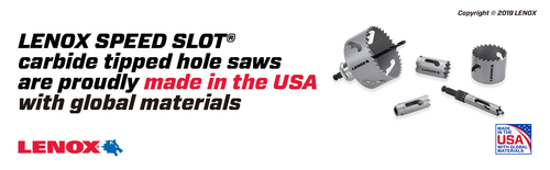 LENOX Carbide Hole Saw, 1 3/4-Inch44 Mm)