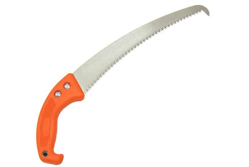 Jameson 13" Tri-Cut Hand Saw, Hook - Orange