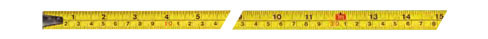 25FT/7.5M B5 Blade Standard Short Tape Measure 6/PK