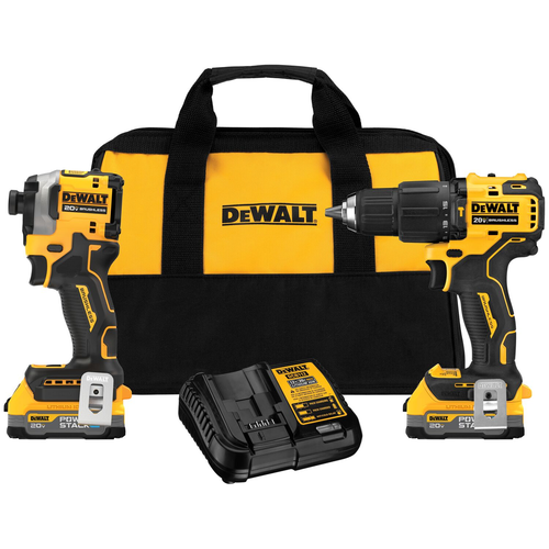 20V MAX BRUSHLESS 2- KIT W POWERSTACK