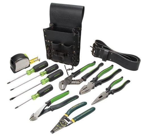GREENLEE Electrician's Tool Kit - Standard, 12-Piece