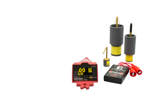 GREENLEE Double Vision® Dual Display Wireless Voltage Indicating Phaser 100V-138kV, OH/UGSingle Kit 2