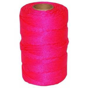 Pink Twisted Mason Twine - 545'