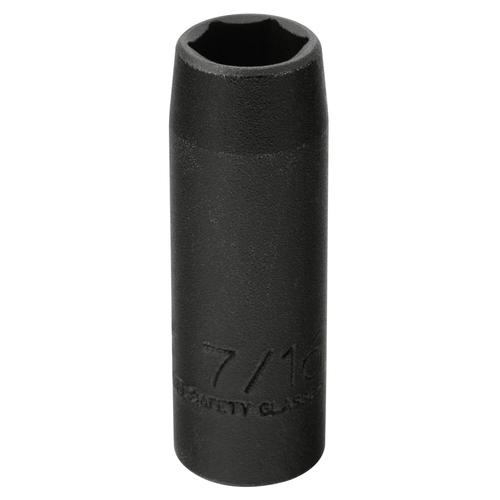Proto® 3/8" Drive Thin Wall Deep Impact Socket 7/16" - 6 Point 1/ea