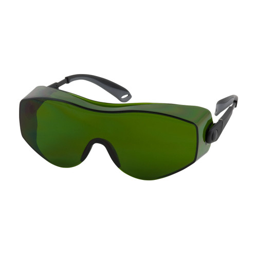 OverSite™ 250-98-0013  Safety Glasses, Size OS, Black