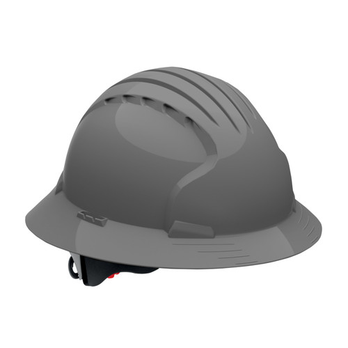 Evolution® Deluxe 6161 280-EV6161  Hard Hats, Size OS, Gray