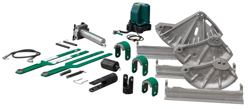 GREENLEE 881 Cam-Track® Bender for 2-1/2", 3", and 4" with 980 Hydraulic Pump
