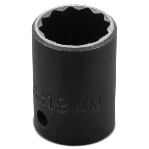 Proto® 1/2" Drive Thin Wall Impact Socket 19 mm - 12 Point 1/ea