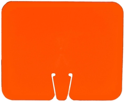 Cone Sign - Orange - Blank