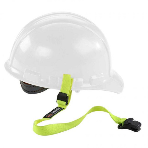 Ergodyne squids Elastic Hard Hat Lanyard with Clamp Lime