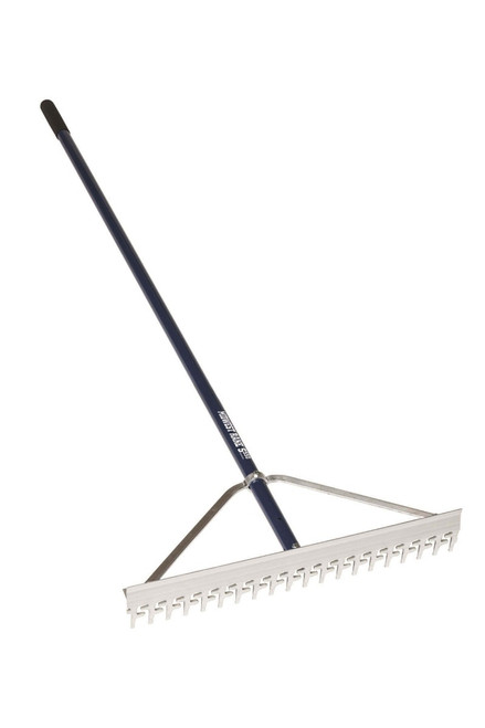 Midwest Rake S550 Professional Screening Rake, 36" Heavy-Duty Aluminum, Wrap-Around Bracing, 66" Powder-Coated Aluminum, Cushion Grip