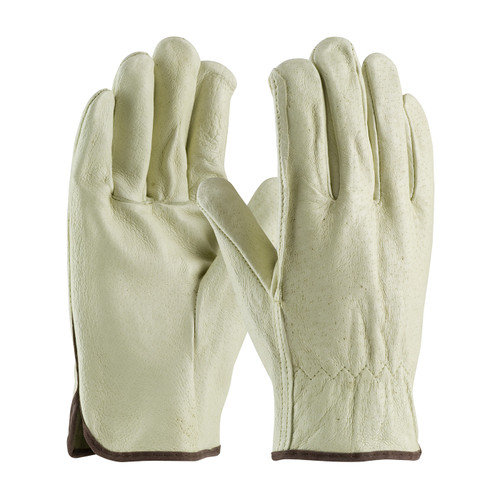 PIP® 70-318  Leather Drivers, Size XL, Natural