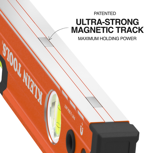 Magnetic Box Beam Level, 3 Vial, 24-Inch