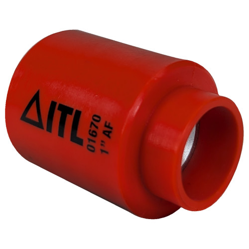 Jameson 1000V Insulated Socket, 1/2" drive x 1"