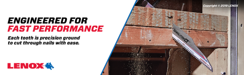 LENOX 12In 6 TPi Ct Recip Saw Bld