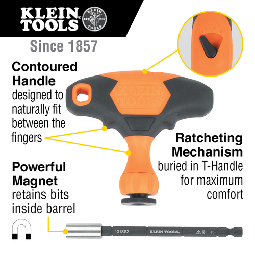ProFlex Impact-Rated Interchangeable Ratcheting T-Handle Set, 23-Piece