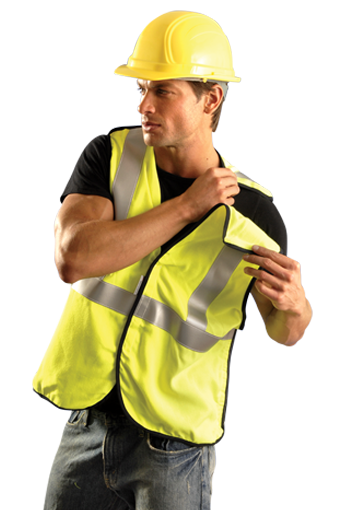 Occunomix Premium Flame Resistant  BreakAway Solid Vest HR1 1/EA