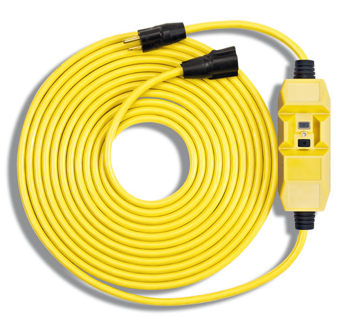 Southwire 50ft 14/3 SJTW-A 15A Inline GFCI NEMA 5-15 P&R 1/BX