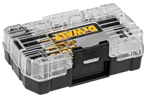 DEWALT IMPACT READY Titanium Nitride Coating Drill Bit Sets with ToughCase+ System  (P/N DD5160)