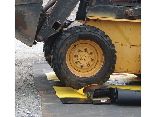 10' x 18' x 4", 425 Gallon, Drive-Through Washdown Spill Containment Berm, QuickBerm® - 28578