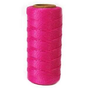 250FT Pink Braided Mason Twine