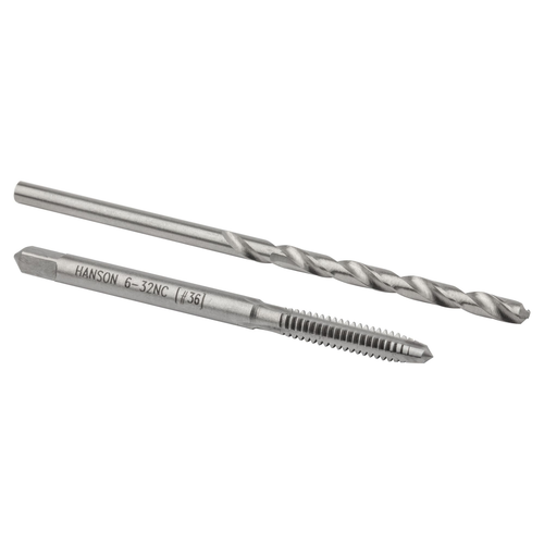 IRWIN TAP + DRILL BIT 6-32 NC + 7/64