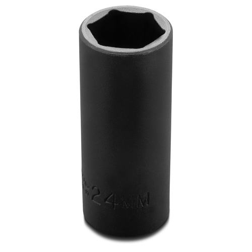 Proto® 1/2" Drive Thin Wall Deep Impact Socket 24 mm - 6 Point 1/ea