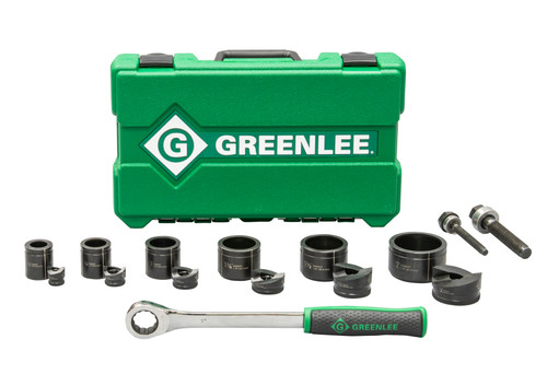 GREENLEE Punch & Die Set-1/2"-2" Slug Buster