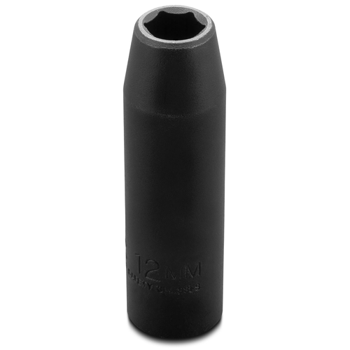 Proto® 1/2" Drive Thin Wall Deep Impact Socket 12 mm - 6 Point 1/ea