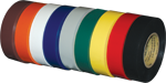 Electro-Tape 1/2" (12.5 mm)  x  20 ft 7mil Industrial Grade Vinyl Electrical Tape Red 84/CS