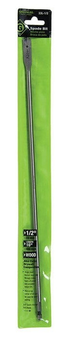 GREENLEE 1/2" Long Spade Bit