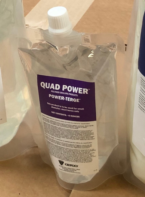 CETCO Quad Power-Terge 8oz Pouch 12CS/120CS Pallet